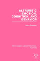 Book cover of: Altruistic Emotion, Cognition, and Behavior. By: Nancy Eisenberg