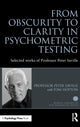 Book cover of: From Obscurity to Clarity in Psychometric Testing. By: Saville, Peter