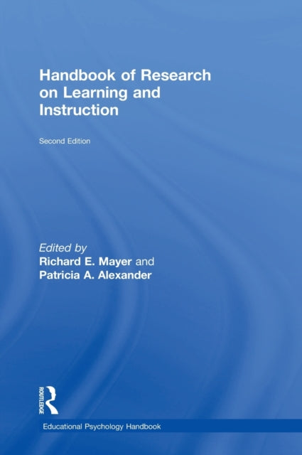 Book cover of: Handbook of Research on Learning and Instruction. By: Richard E. Mayer