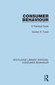 Book cover of: Consumer Behaviour (RLE Consumer Behaviour). By: Gordon Foxall