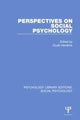 Book cover of: Perspectives on Social Psychology. By: Clyde Hendrick
