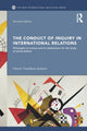 Book cover of: Conduct of Inquiry in International Relations. By: Patrick Thaddeus Jackson