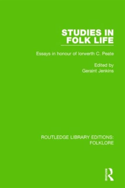 Book cover of: Studies in Folk Life (RLE Folklore). By: Geraint Jenkins