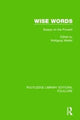 Book cover of: Wise Words Pbdirect. By: Wolfgang Mieder