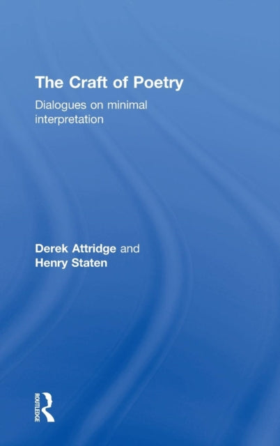 Book cover of: Craft of Poetry. By: Derek Attridge