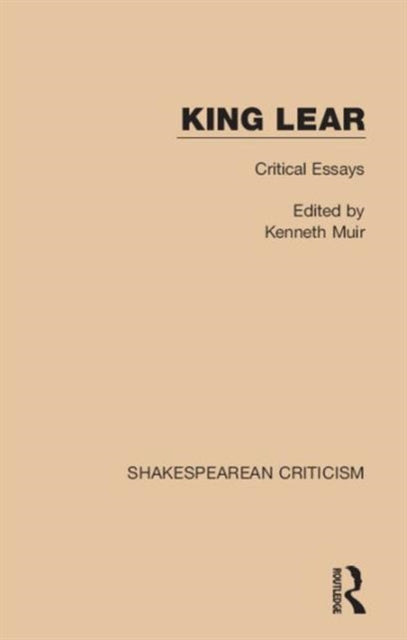 Book cover of: King Lear. By: Kenneth Muir