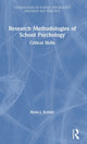 Book cover of: Research Methodologies of School Psychology. By: Ryan J. Kettler