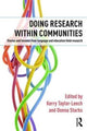 Book cover of: Doing Research within Communities. By: Kerry Taylor-Leech