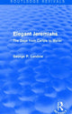 Book cover of: Elegant Jeremiahs (Routledge Revivals). By: George P. Landow