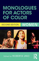 Book cover of: Monologues for Actors of Color. By: Roberta Uno