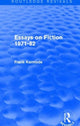 Book cover of: Essays on Fiction 1971-82 (Routledge Revivals). By: Frank Kermode