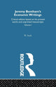 Book cover of: Jeremy Bentham's Economic Writings. By: Werner Stark