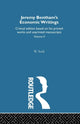Book cover of: Jeremy Bentham's Economic Writings. By: Werner Stark