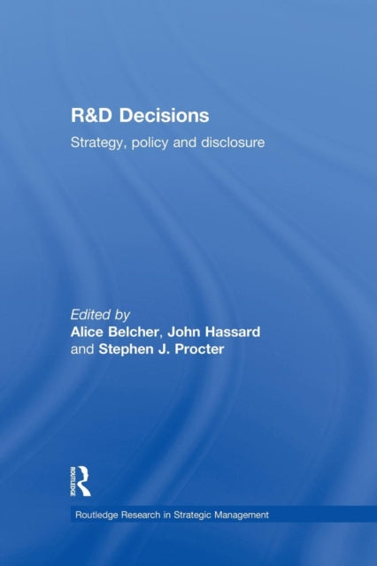 Book cover of: R&D Decisions