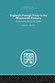 Book cover of: England's Foreign Trade in the Nineteenth Century. By: A. L. Bowley