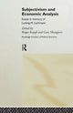 Book cover of: Subjectivism and Economic Analysis. By: Roger Koppl