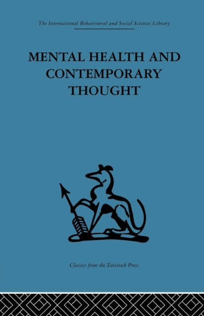 Book cover of: Mental Health and Contemporary Thought. By: Robert H. Ahrenfeldt