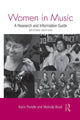 Book cover of: Women in Music. By: Karin Pendle