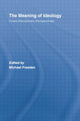 Book cover of: Meaning of Ideology. By: Michael Freeden