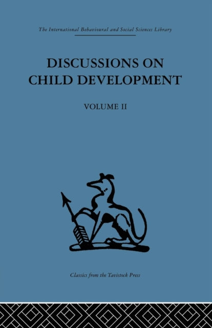 Book cover of: Discussions on Child Development. By: Barbel Inhelder