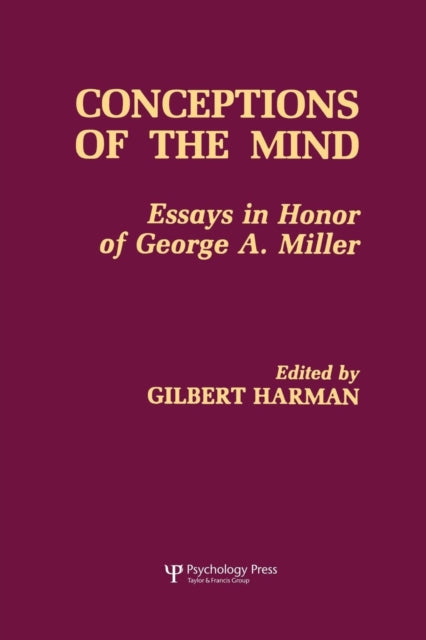 Book cover of: Conceptions of the Human Mind. By: Gilbert Harman