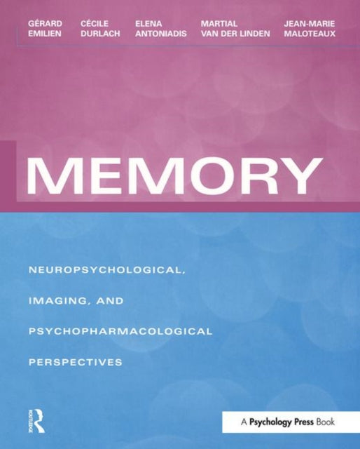 Book cover of: Memory. By: Gérard Emilien