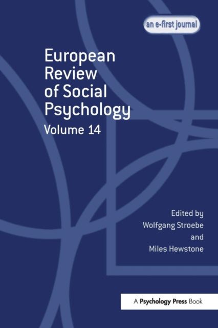 Book cover of: European Review of Social Psychology: Volume 14. By: Miles Hewstone