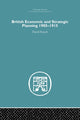Book cover of: British Economic and Strategic Planning. By: David French