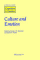 Book cover of: Culture and Emotion
