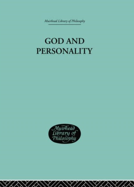 Book cover of: God and Personality. By: Webb, Clement C J, Clement C. J.
