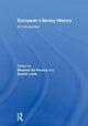 Book cover of: European Literary History. By: Maarten De Pourcq