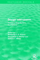 Book cover of: Design Intervention (Routledge Revivals). By: Wolfgang F. E. Preiser