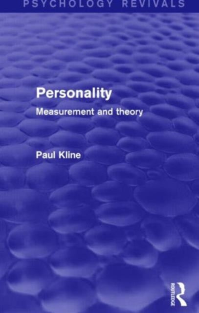 Book cover of: Personality (Psychology Revivals). By: Paul Kline