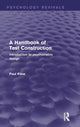 Book cover of: Handbook of Test Construction (Psychology Revivals). By: Paul Kline