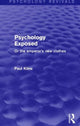 Book cover of: Psychology Exposed (Psychology Revivals). By: Paul Kline