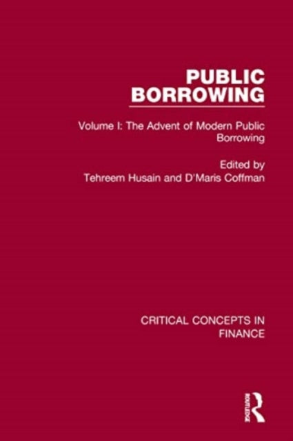 Book cover of: Public Borrowing. By: D'Maris Coffman