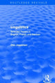 Book cover of: Linguistica (Routledge Revivals). By: Otto Jespersen