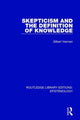 Book cover of: Skepticism and the Definition of Knowledge. By: Gilbert Harman