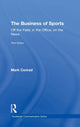 Book cover of: Business of Sports. By: Mark Conrad
