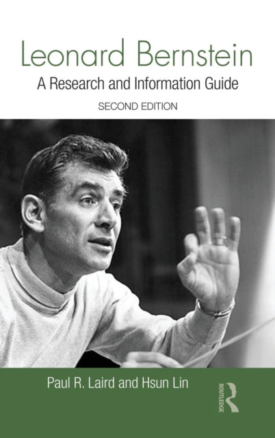 Book cover of: Leonard Bernstein. By: Paul R. Laird