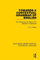 Book cover of: Towards a Contextual Grammar of English. By: Eugene Winter