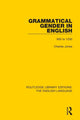 Book cover of: Grammatical Gender in English. By: Charles Jones - undifferentiated