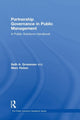 Book cover of: Partnership Governance in Public Management. By: Seth A. Grossman