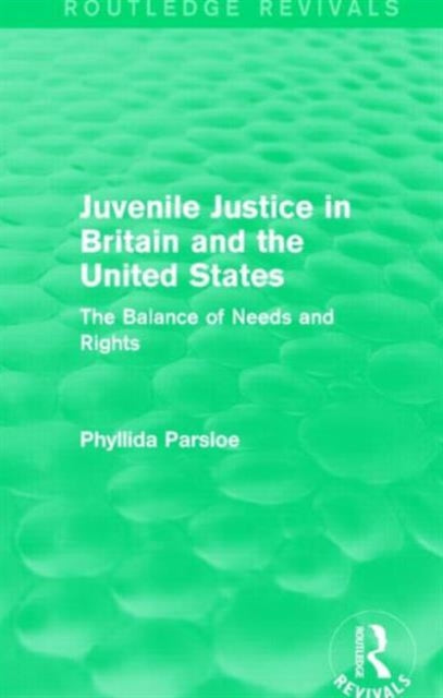 Juvenile Justice in Britain and the United States