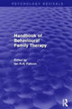 Book cover of: Handbook of Behavioural Family Therapy. By: Ian R. H. Falloon