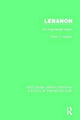 Book cover of: Lebanon. By: Gordon, David C.