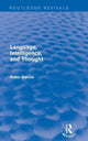 Book cover of: Language, Intelligence, and Thought. By: Robin Barrow
