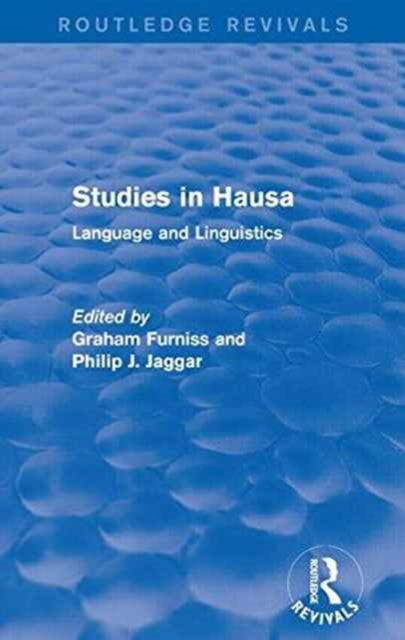 Book cover of: Studies in Hausa. By: Graham Furniss