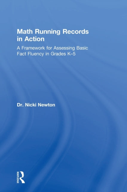 Book cover of: Math Running Records in Action. By: Nicki Newton
