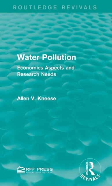 Book cover of: Water Pollution. By: Allen V. Kneese
